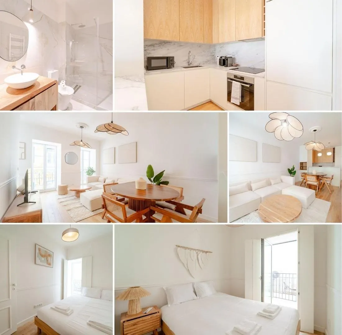 Newly Renovated 2Br Apartment With Ac & Terrace | By Airnest Lizbona